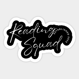 Reading squad Sticker